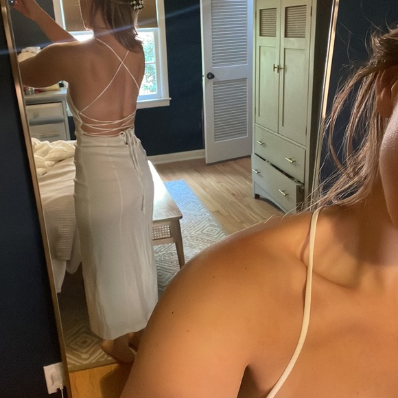 Zara white dress - Picture 4 of 5